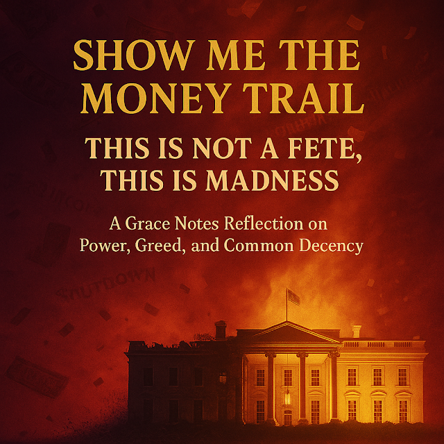  Show Me the Money Trail, This Is Not a Fete, This Is Madness
